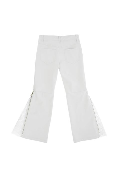 Pantaloni con inserti MISS BLUMARINE KIDS | BFPA043.0.PE019B011